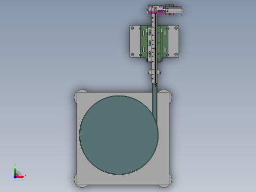 小塑料圆形零件振动盘送料前视缩略图