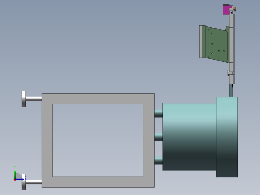 小塑料圆形零件振动盘送料左视缩略图