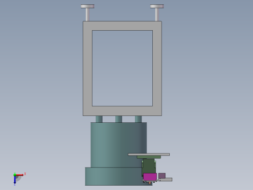 小塑料圆形零件振动盘送料俯视缩略图