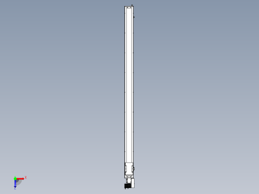 Toyo东佑达直线模组-ECB14-2300-R俯视缩略图