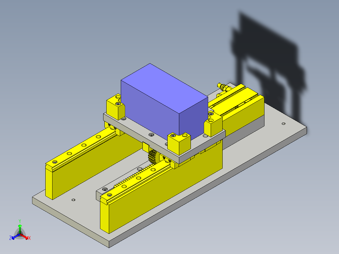 倍速倍行程机构