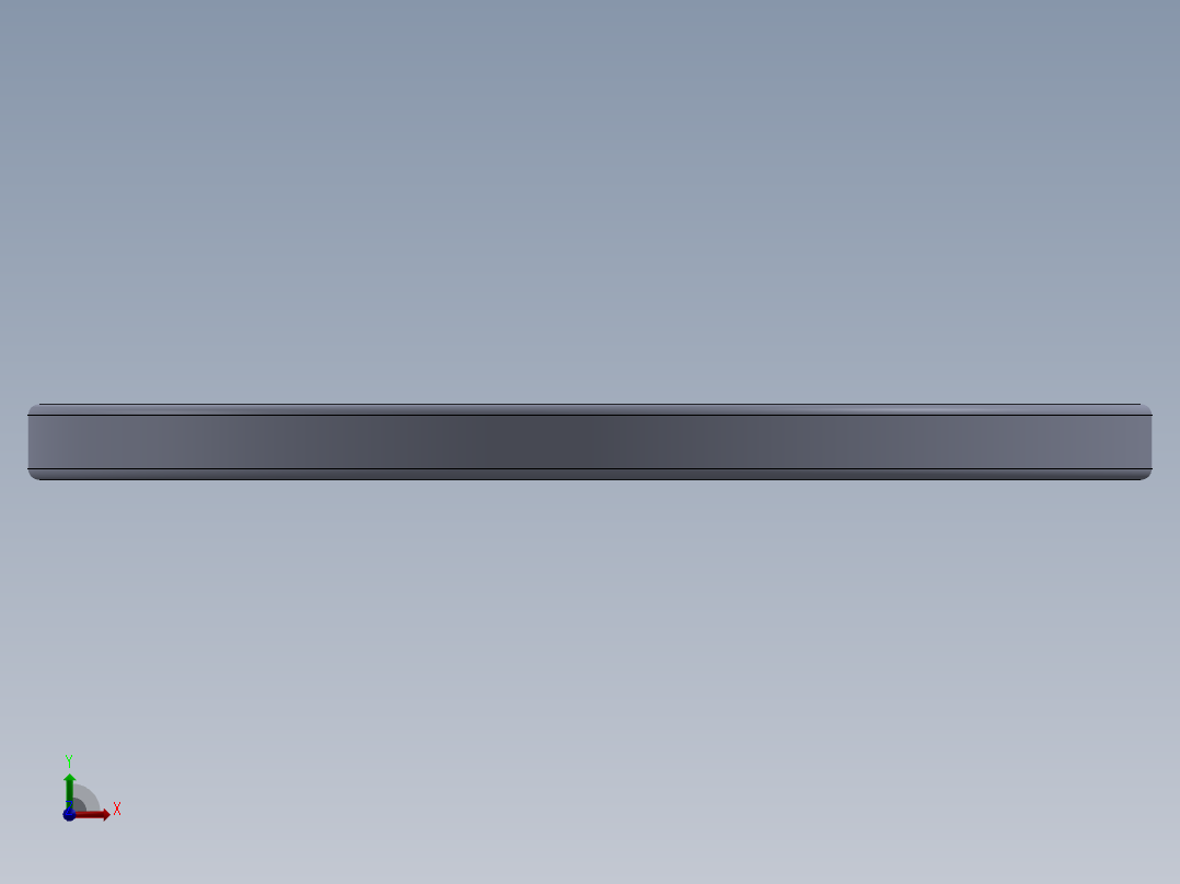 SAE平垫圈-FLAT WASHER SAE 0.4375.SLDPRT前视图