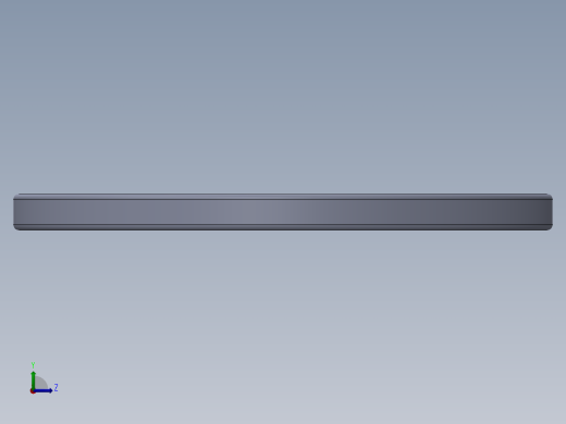 SAE平垫圈-FLAT WASHER SAE 0.4375.SLDPRT左视缩略图