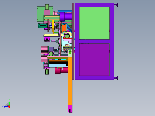 风扇扇框中心扇叶自动组装机右视缩略图