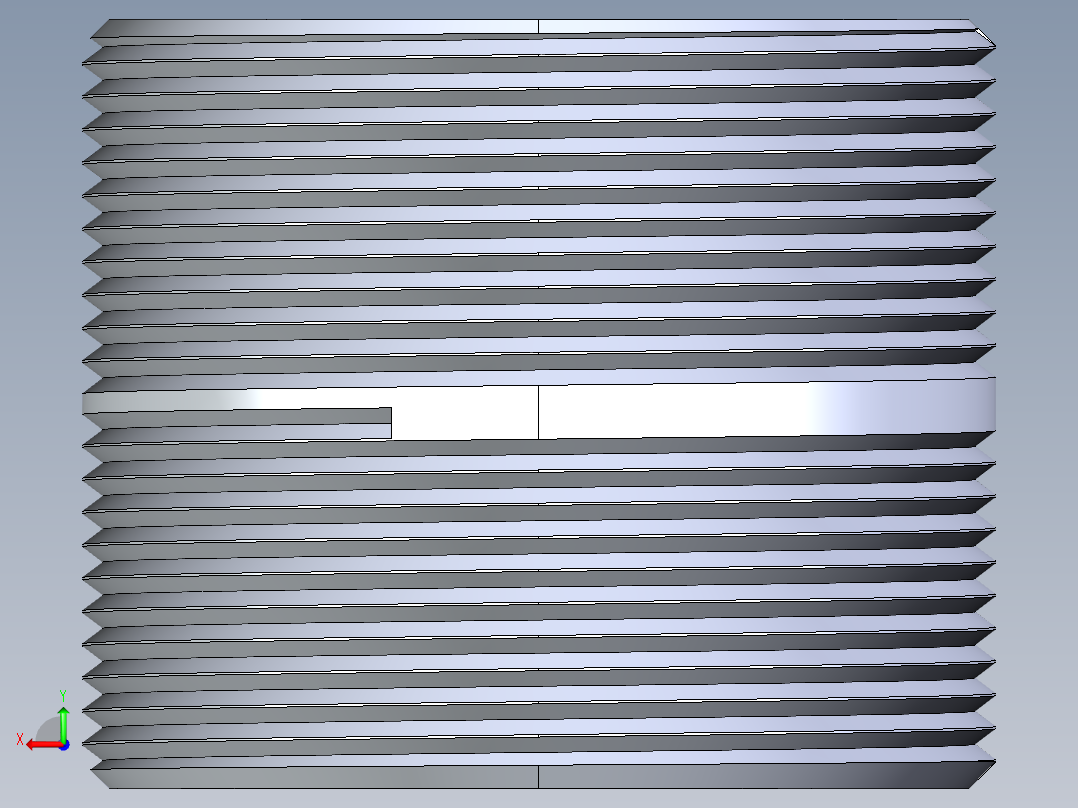 聚氯乙烯配件33-Sch80_Nipple_MPTxMPT_861-251_2in x Close后视图