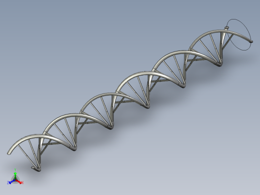 DNA基因染色体12正等轴测缩略图