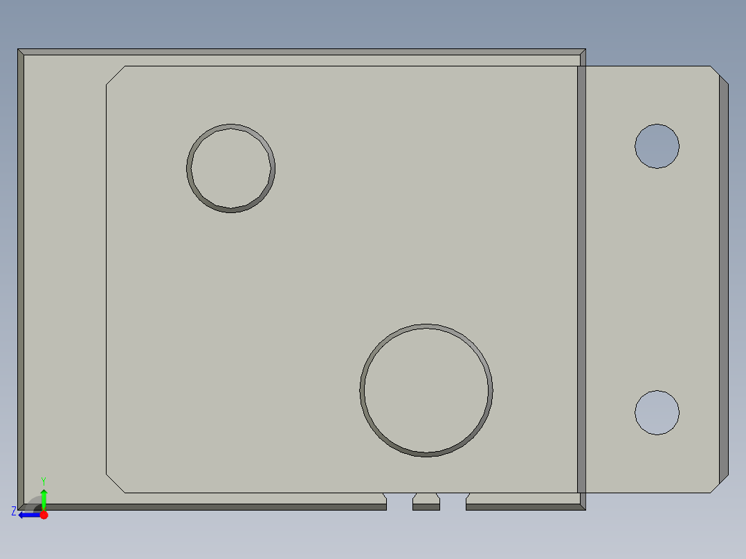 普通气爪PH06-20L右视图