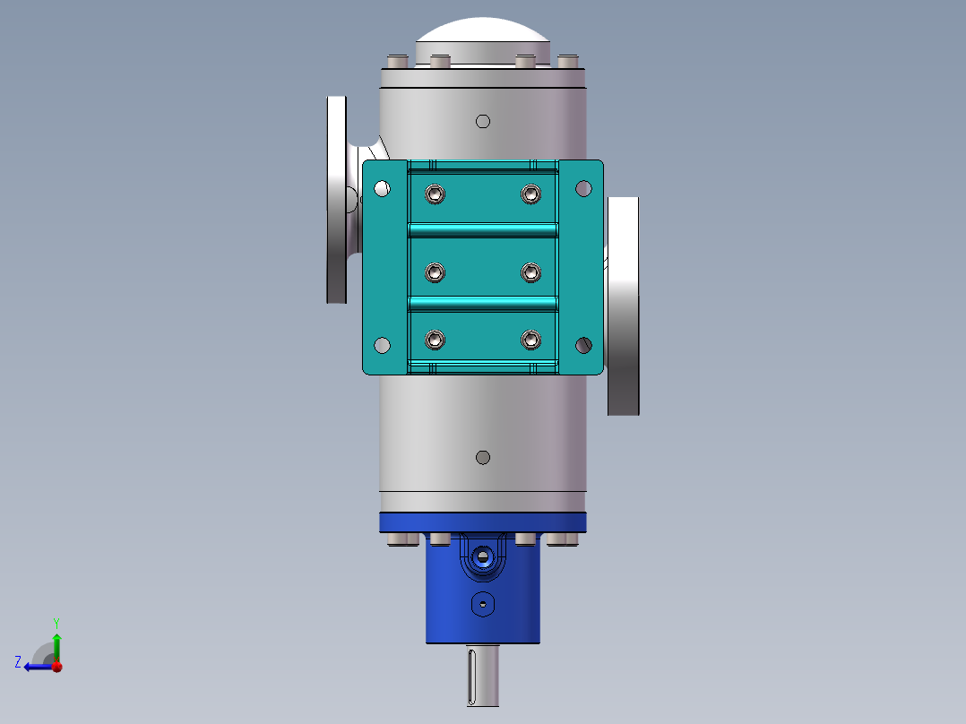 SM120三螺杆泵==763800==50右视图