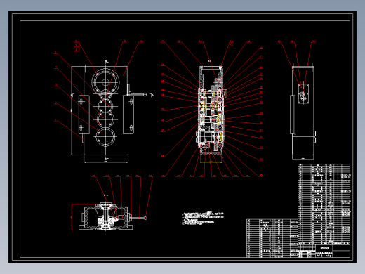 新型冲压机床工作台设计含14张CAD图