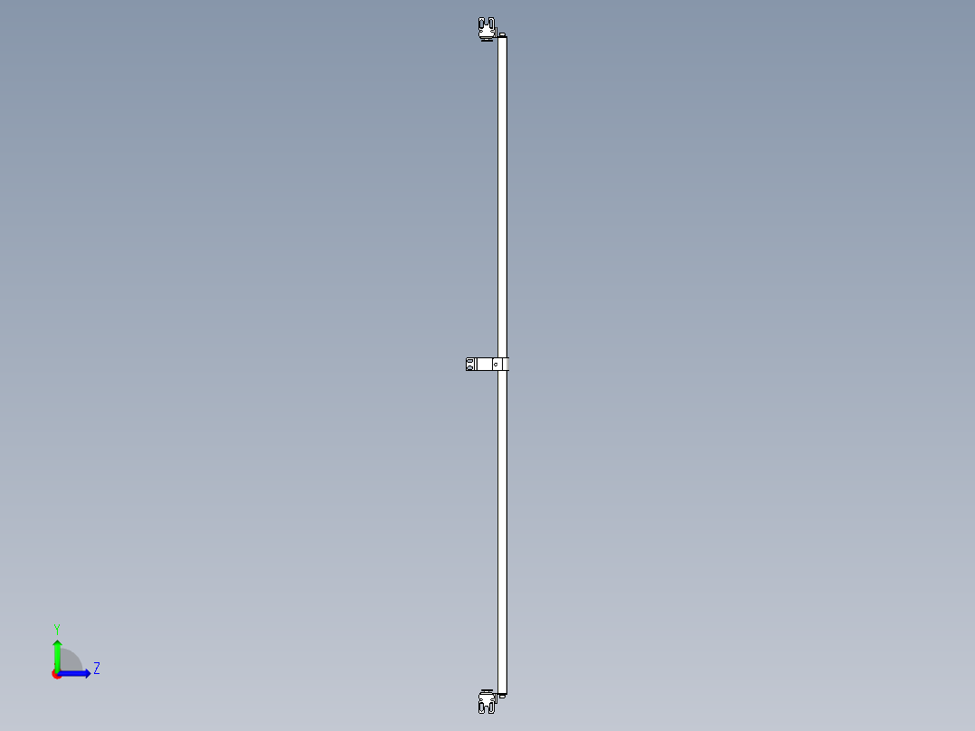 基恩士SL-JB127_side-mount_kc图纸模型左视图