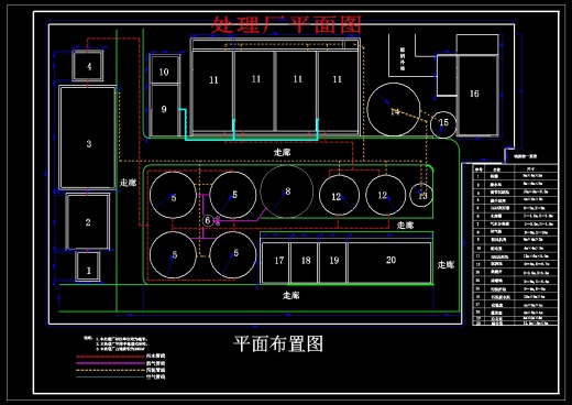 UASB+SBR工艺酿酒废水处理设计图集缩略图