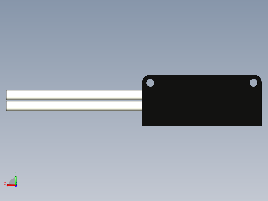 矩阵光纤_漫反射型FR-S16后视图