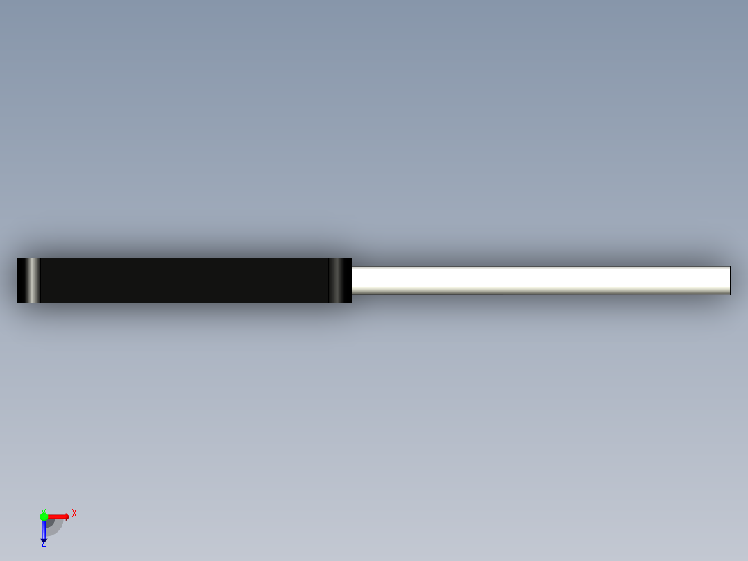 矩阵光纤_漫反射型FR-S16俯视图