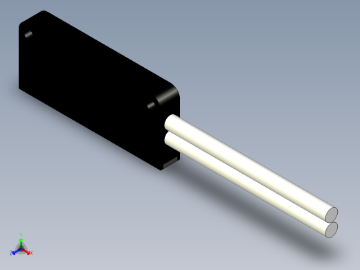 矩阵光纤_漫反射型FR-S16正等轴测缩略图