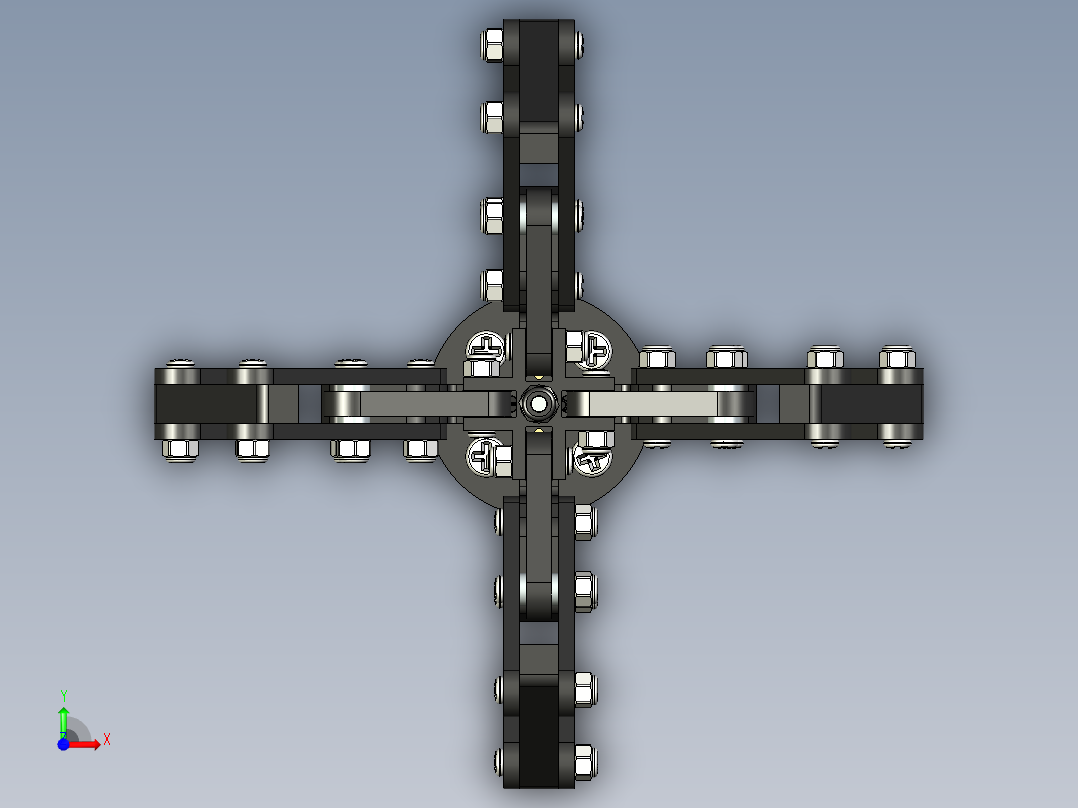 机械爪 3D图纸 (29)前视图
