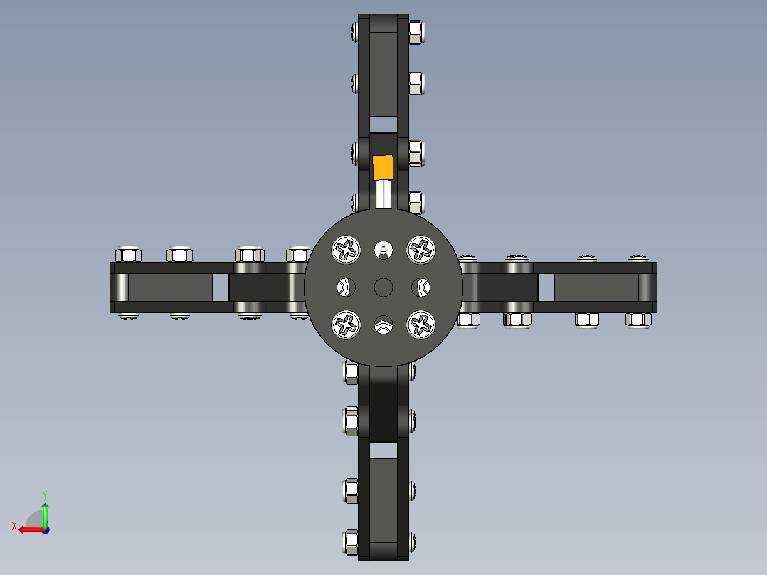 机械爪 3D图纸 (29)后视图