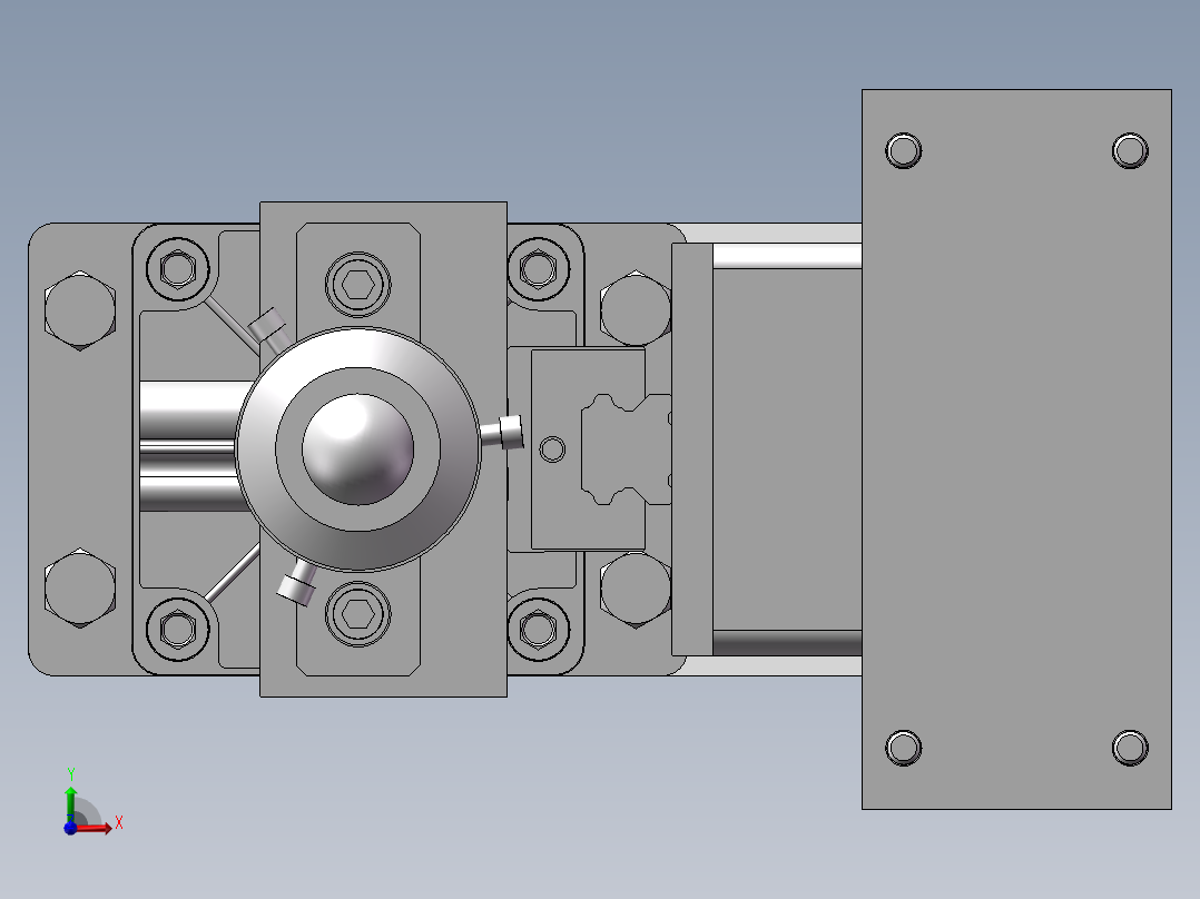 汽车轮胎拆卸机压力耐久性测试设备(STEP)前视图