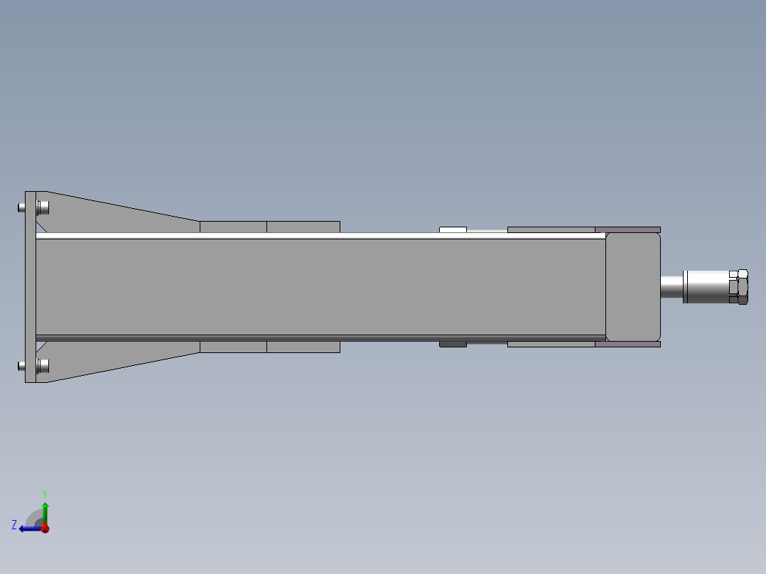 汽车轮胎拆卸机压力耐久性测试设备(STEP)右视图