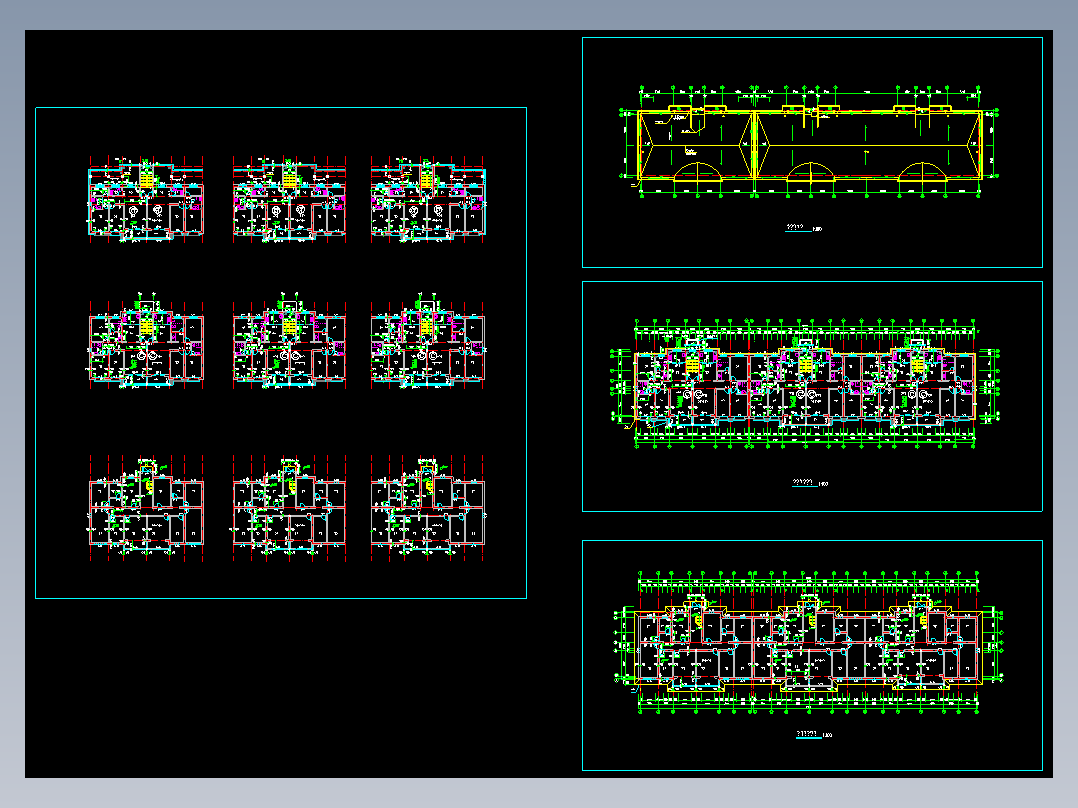 住宅建筑平面图二