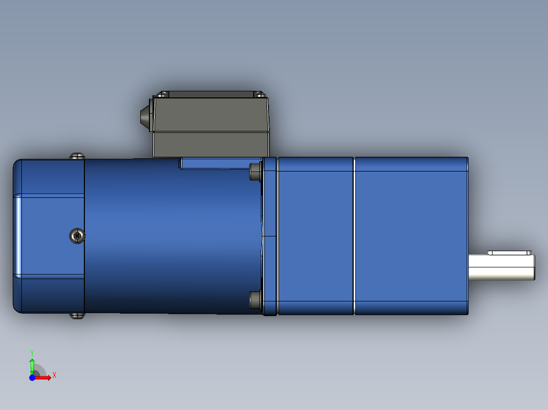 YT系列调速电机-90yt01-1800前视图
