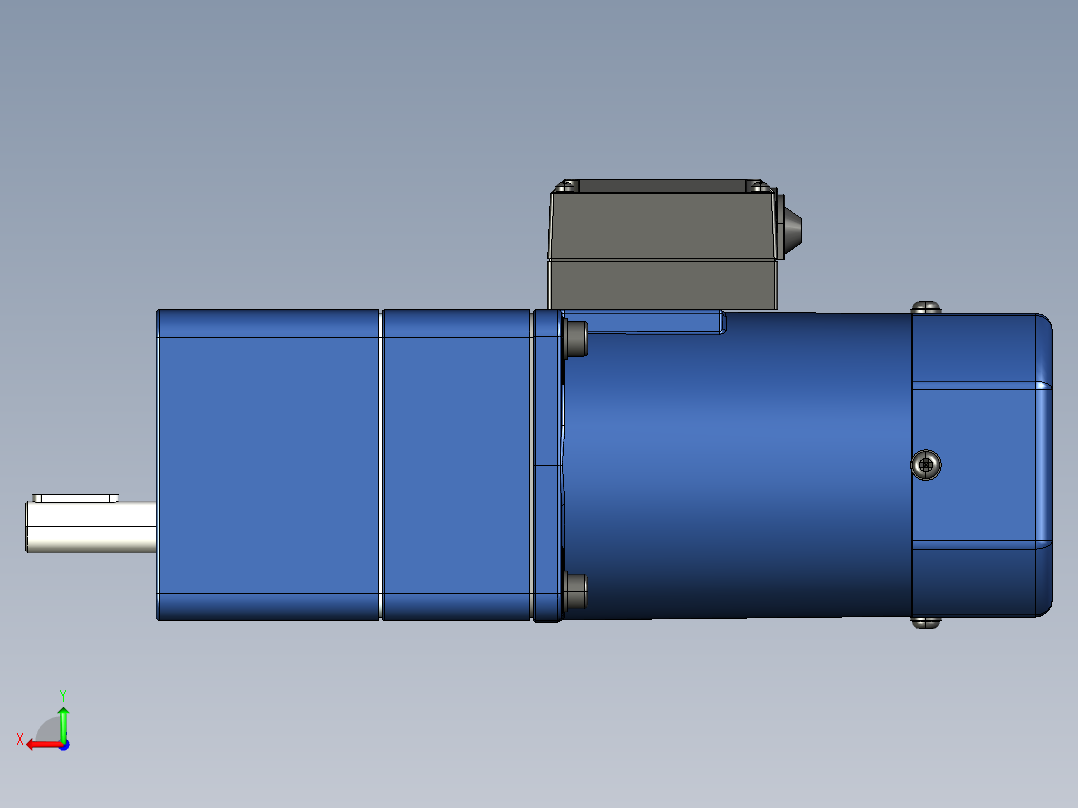 YT系列调速电机-90yt01-1800后视图