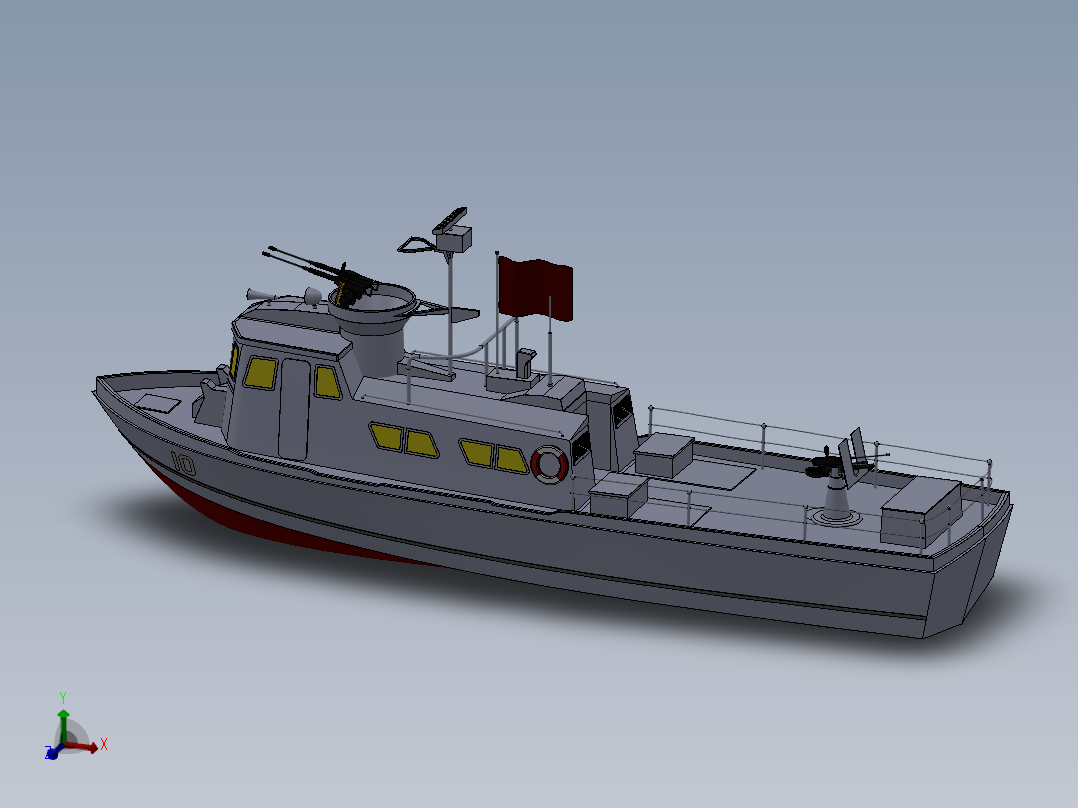 美国海军战斗巡逻舰船