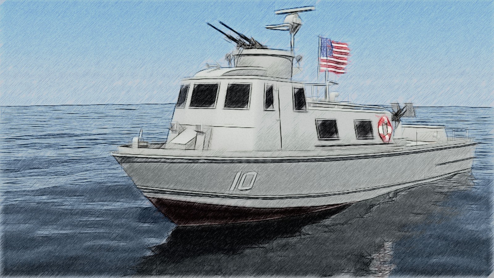 美国海军战斗巡逻舰船