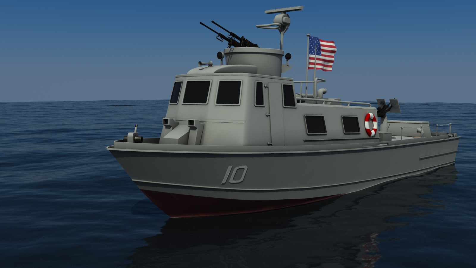 美国海军战斗巡逻舰船