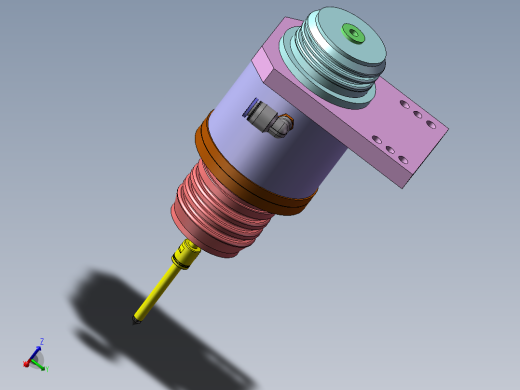 445771-浮动打磨头-机器人打磨头