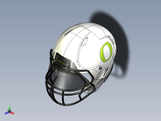 B3003519-橄榄球头盔