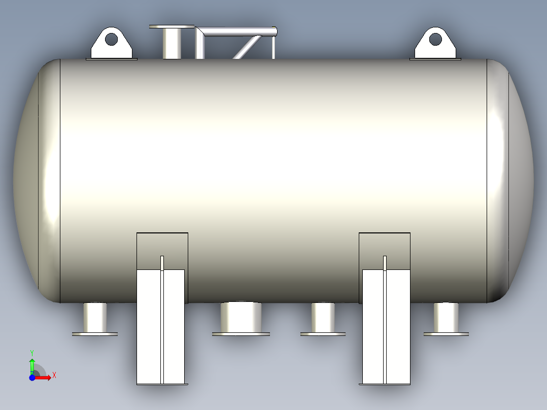 B3003479-压力容器前视图