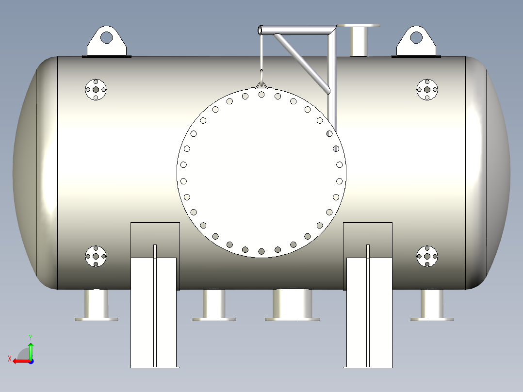 B3003479-压力容器后视图
