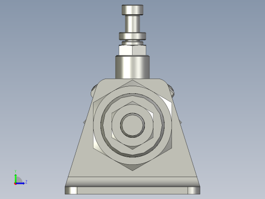 气缸MF25x400SCMLB(0)+(CS1-M-2)左视缩略图