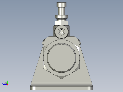 气缸MF25x400SCMLB(0)+(CS1-M-2)右视缩略图