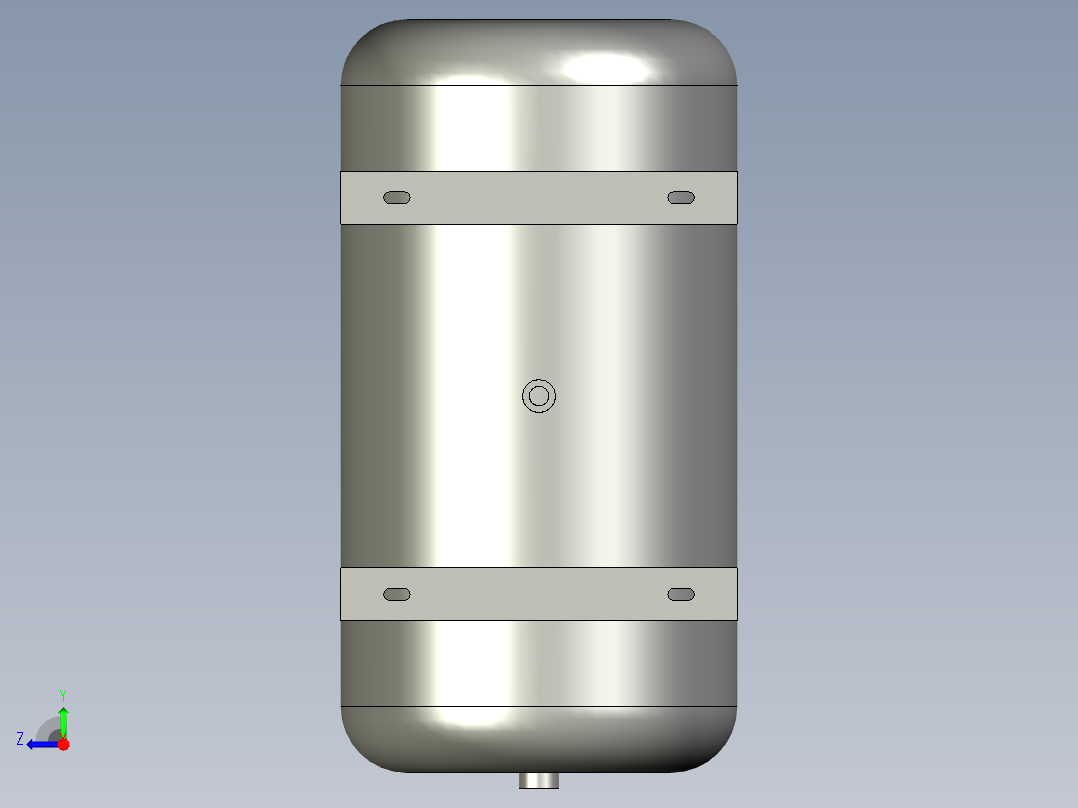 50LB款侧三孔安装尺寸455x115-002右视图