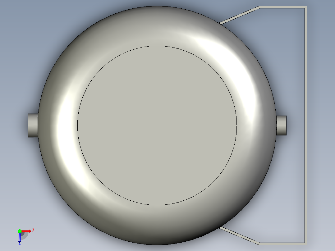 50LB款侧三孔安装尺寸455x115-002俯视图