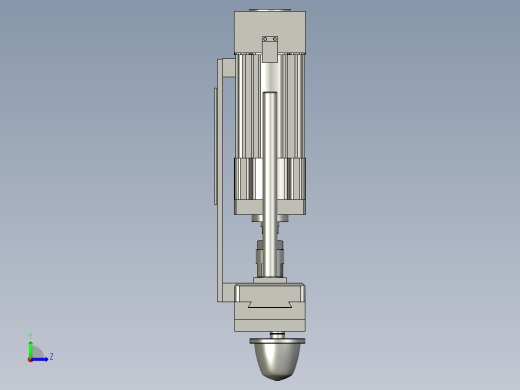 印头组件左视缩略图