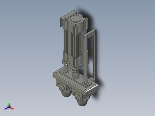 印头组件正等轴测缩略图