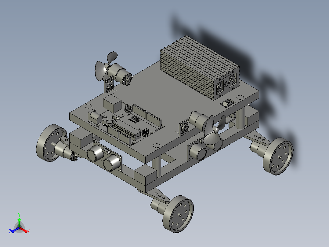 智能编程小车DIY套件底盘