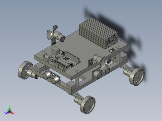 智能编程小车DIY套件底盘