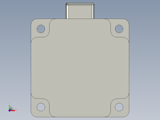 台达750W电机前视缩略图