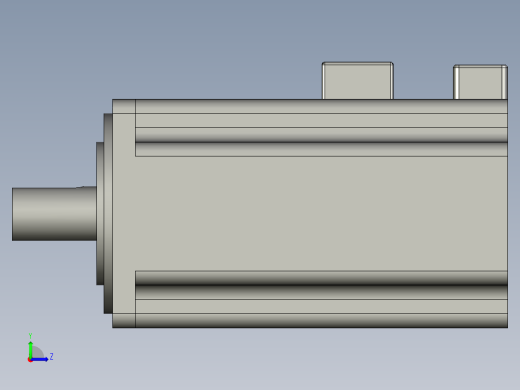 台达750W电机左视缩略图