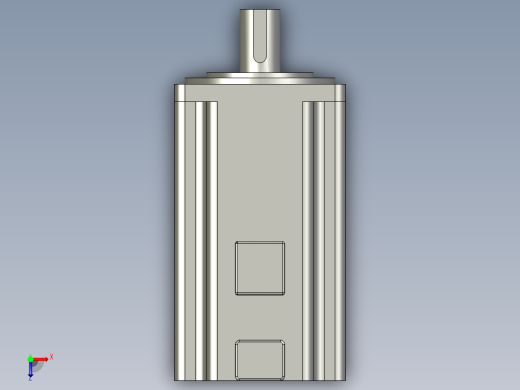 台达750W电机俯视缩略图