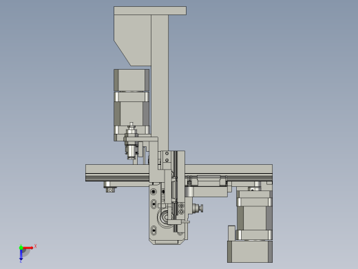 烤箱拾取单元组装俯视缩略图