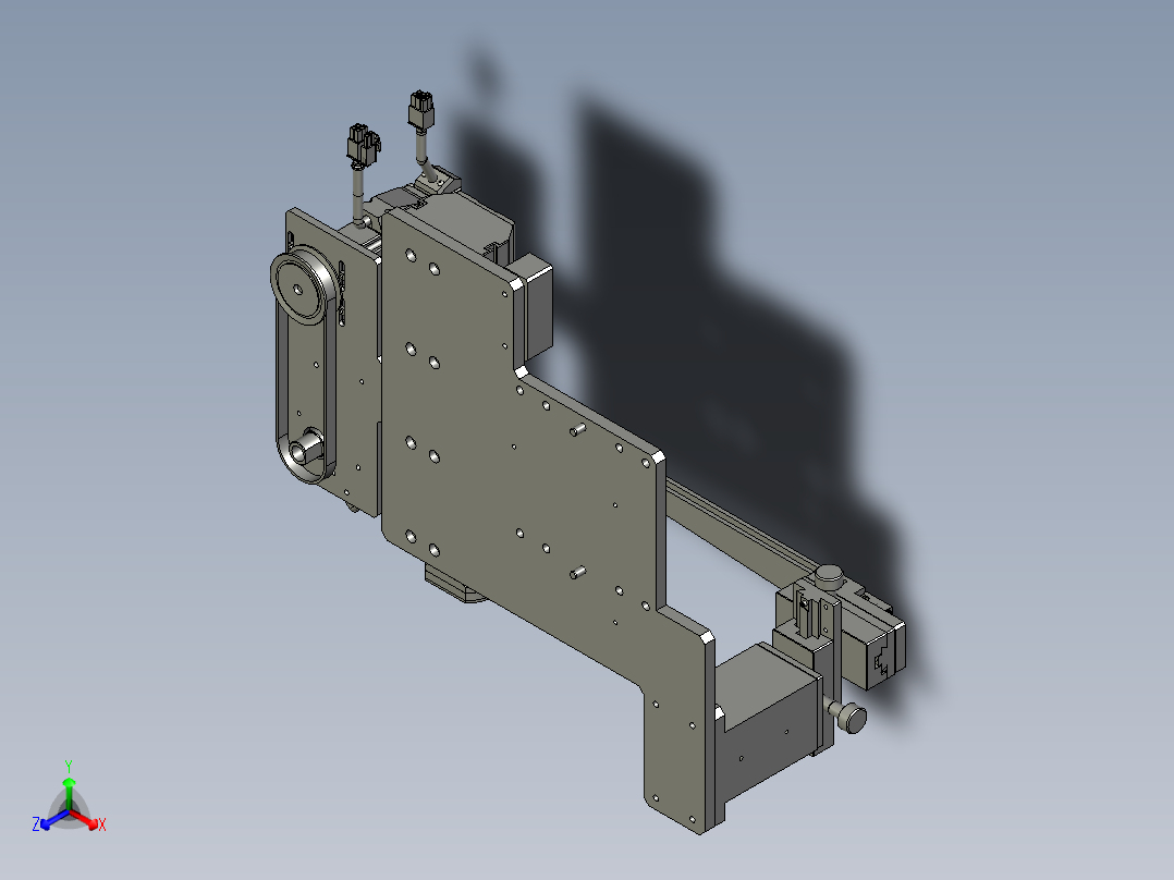 0302旋转涡流组件主视图