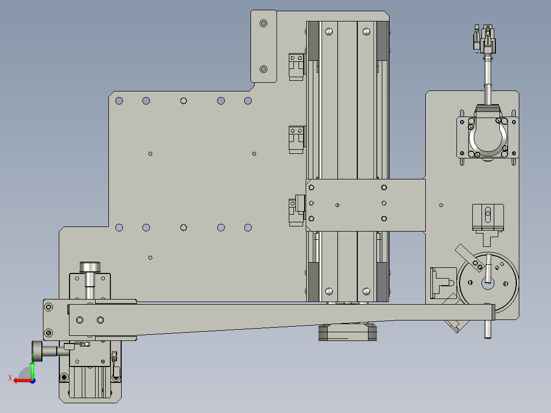 0302旋转涡流组件后视图