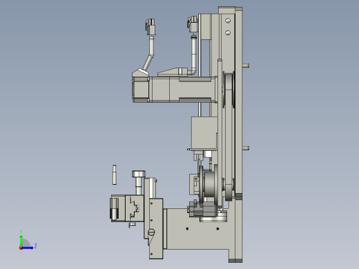 0302旋转涡流组件左视缩略图