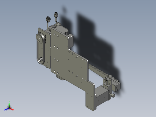 0302旋转涡流组件正等轴测缩略图