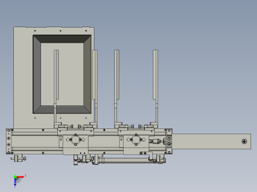 YWP200K4-10-03-00平移组件俯视缩略图