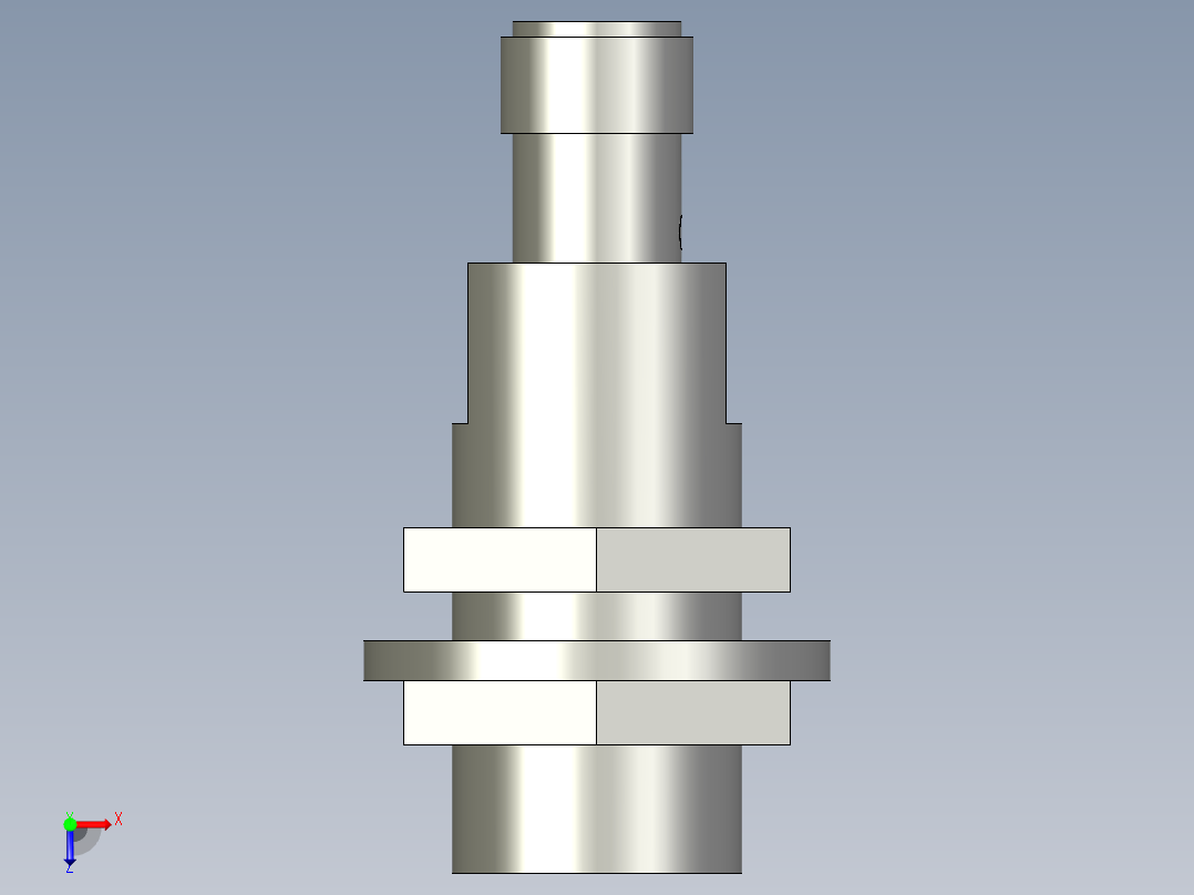 接近开关4E2E_X7D1_M1俯视图